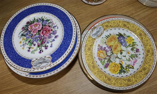 A set of twenty Royal Horticultural Society Chelsea Flower Show plates